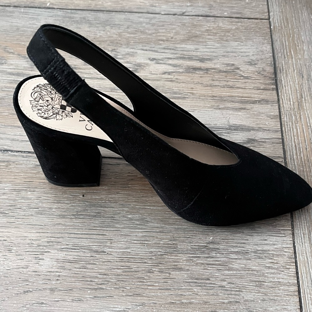 🔥 Vince Camuto Suede Slingbacks